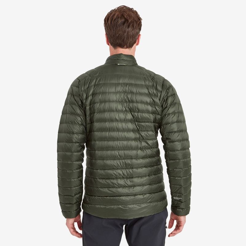 Dark Green Men's Montane Anti-Freeze Down Jackets | ACG73100YC