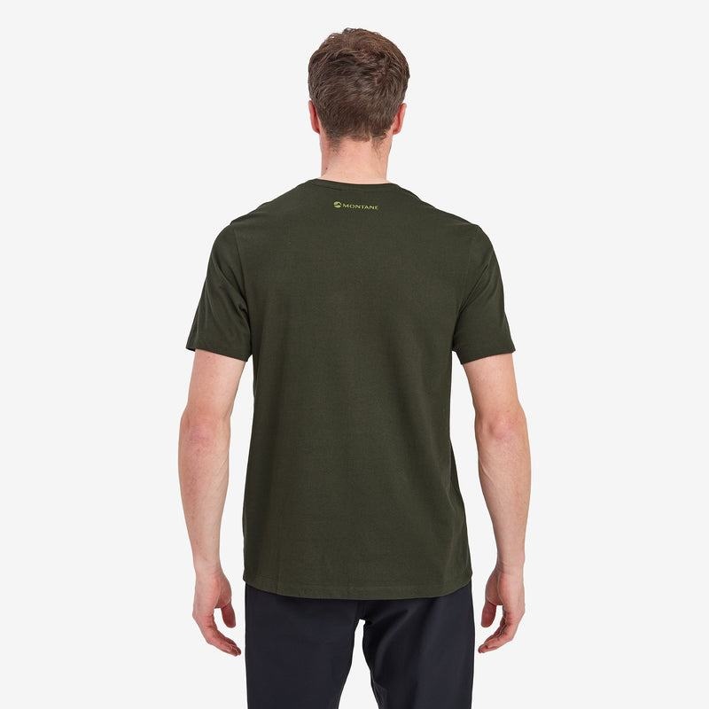 Dark Green Men's Montane Forest T Shirts | SME2322OX