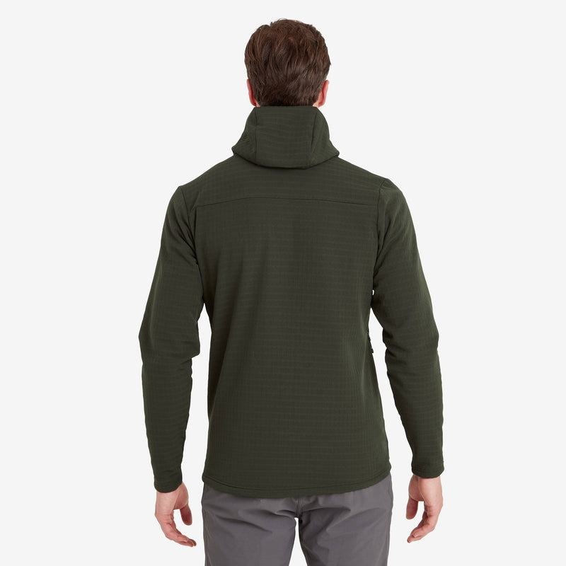 Dark Green Men's Montane Protium XT Hooded Fleece Jackets | JNJ7913XO