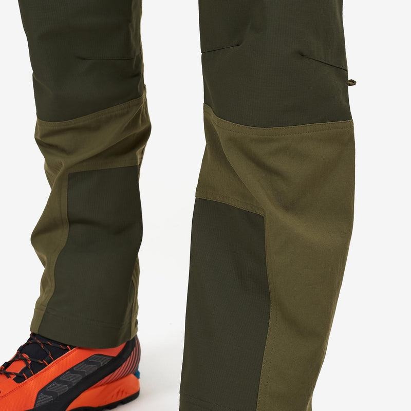 Dark Green Men's Montane Super Terra Pants | WLU6450BW