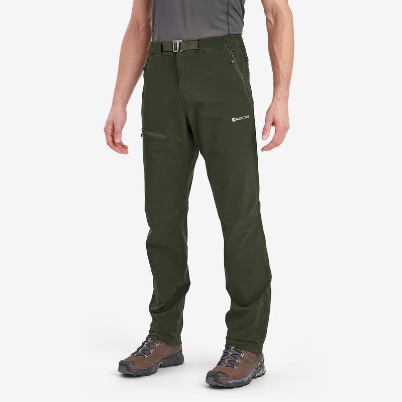 Dark Green Men's Montane Tenacity Pants | UPZ9971HD