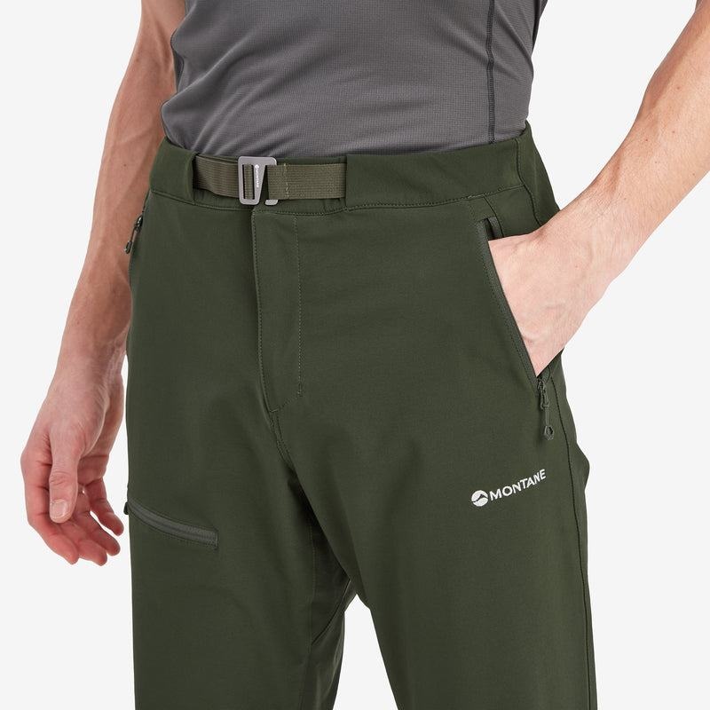 Dark Green Men's Montane Tenacity Pants | UPZ9971HD