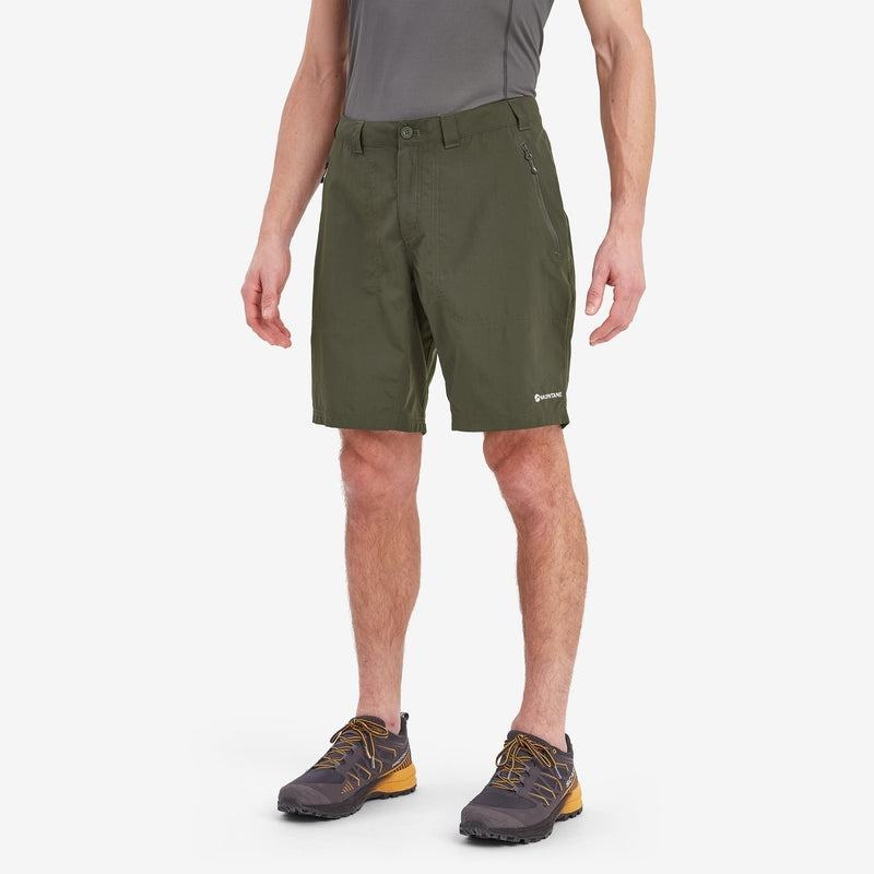 Dark Green Men's Montane Terra Shorts | ZII4190KZ