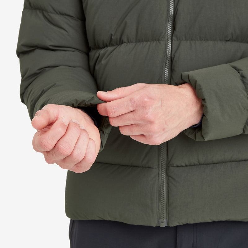 Dark Green Men's Montane Tundra Down Jackets | IED7590RT