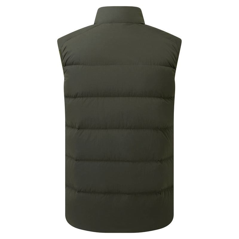 Dark Green Men's Montane Tundra Down Vest | CRE525EF