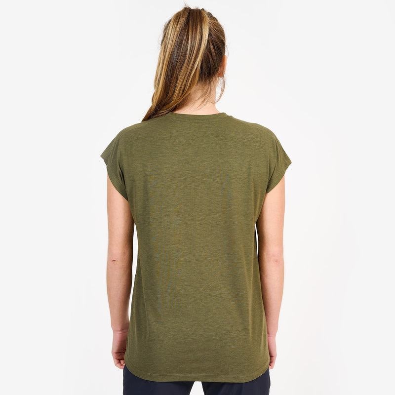 Dark Green Women's Montane Mira T Shirts | GWE1950CC