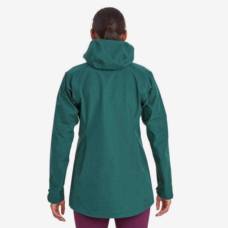 Dark Green Women's Montane Phase Waterproof Jackets | LUA8676XZ