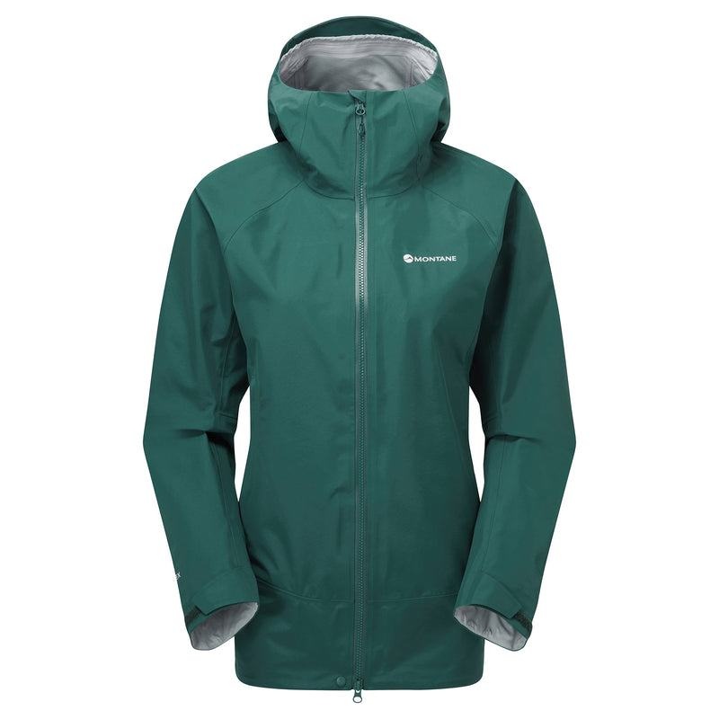 Dark Green Women\'s Montane Phase Waterproof Jackets | LUA8676XZ