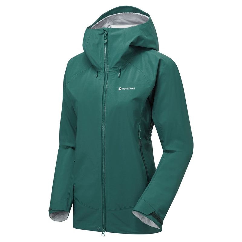 Dark Green Women's Montane Phase XT Waterproof Jackets | CWR7118CT