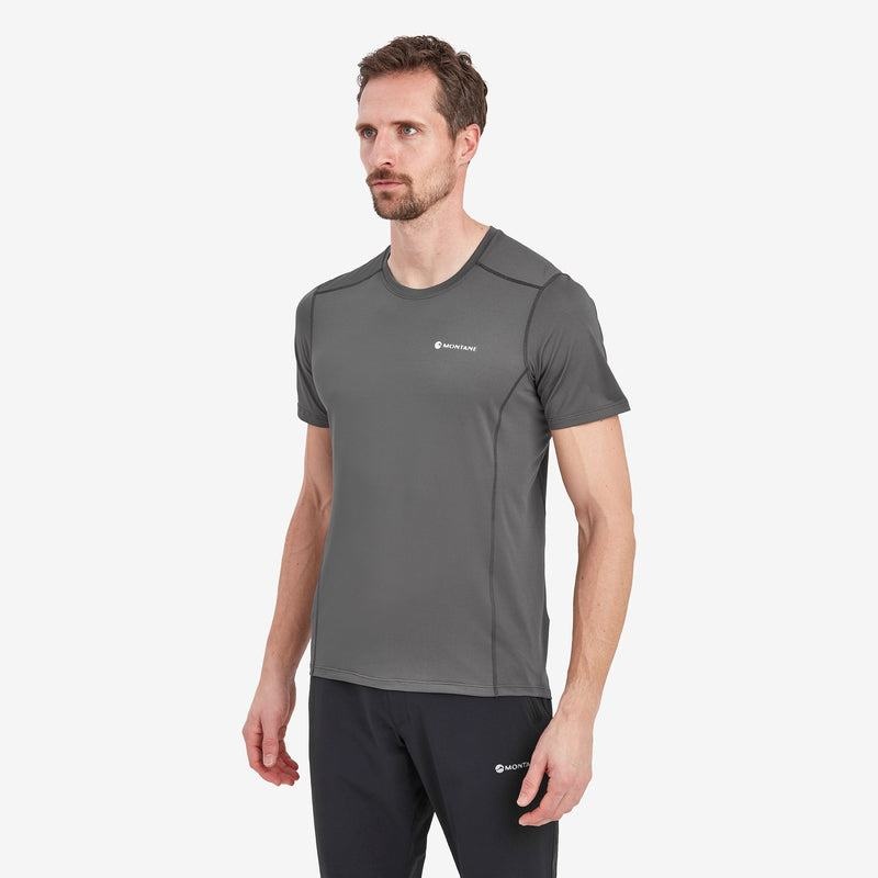 Dark Grey Men's Montane Dart Lite T Shirts | JPD5520HK