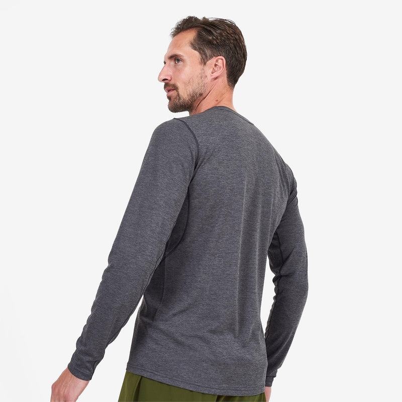 Dark Grey Men's Montane Dart Long Sleeve T Shirts | QMV6870QC