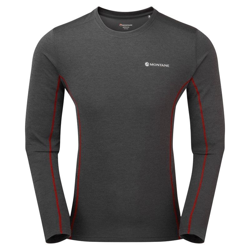 Dark Grey Men\'s Montane Dart Long Sleeve T Shirts | QMV6870QC