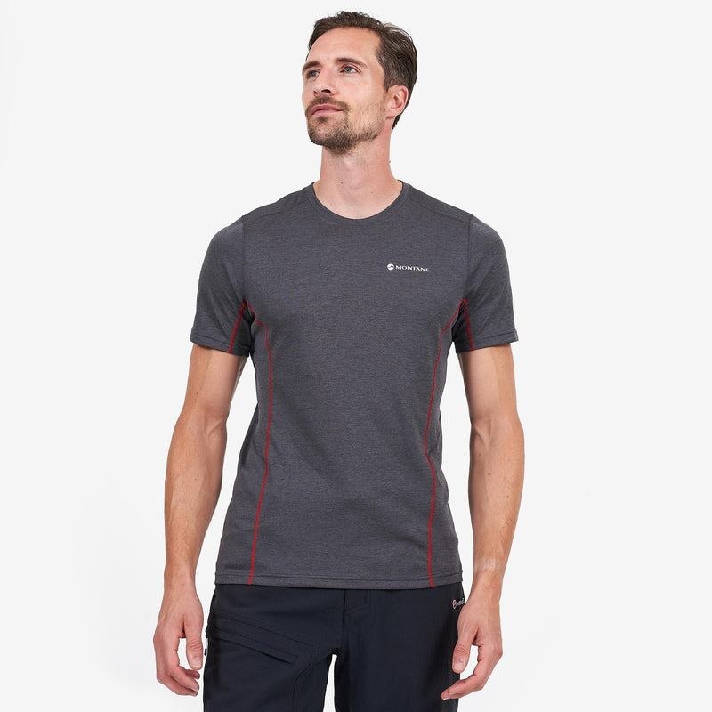 Dark Grey Men's Montane Dart T Shirts | OPY8634KK