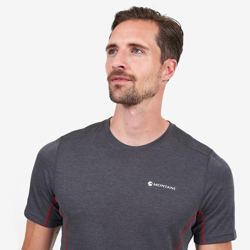 Dark Grey Men's Montane Dart T Shirts | OPY8634KK