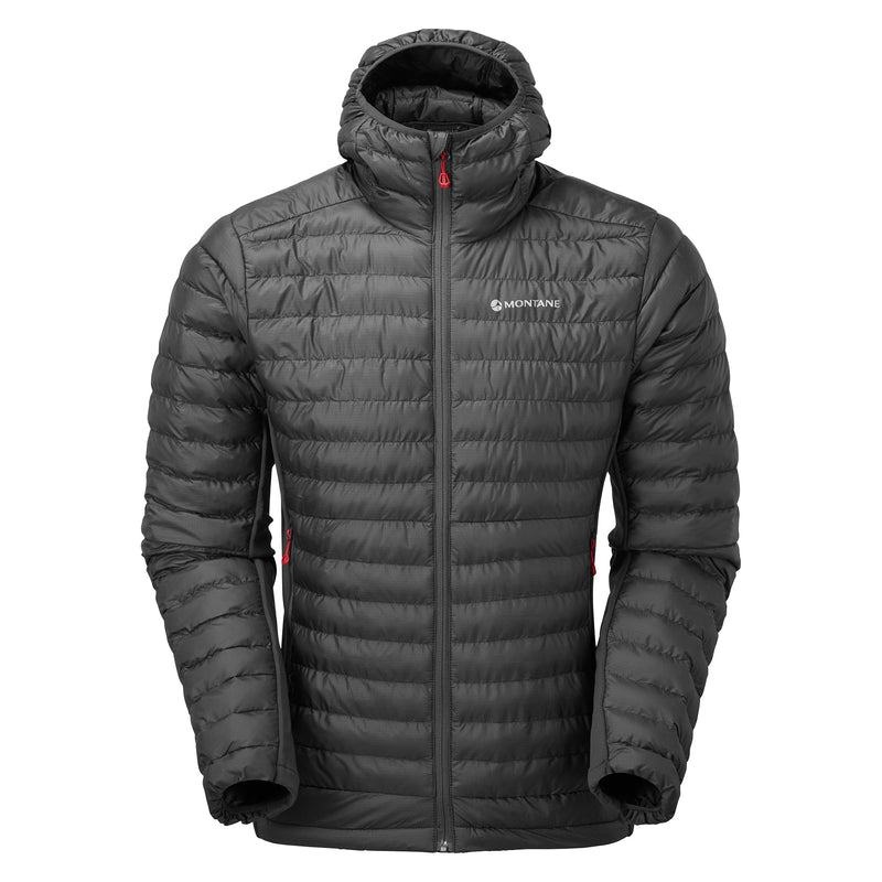 Dark Grey Men\'s Montane Icarus Lite Hooded Jackets | OSU2918JS