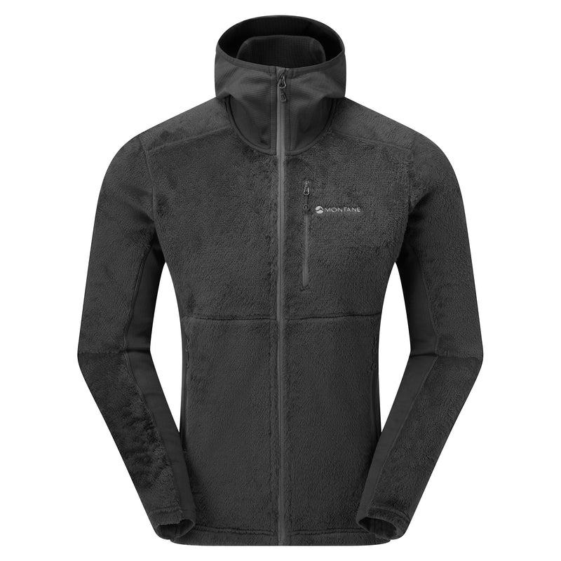 Dark Grey Men\'s Montane Protium XPD Hooded Fleece Jackets | GML8898BU