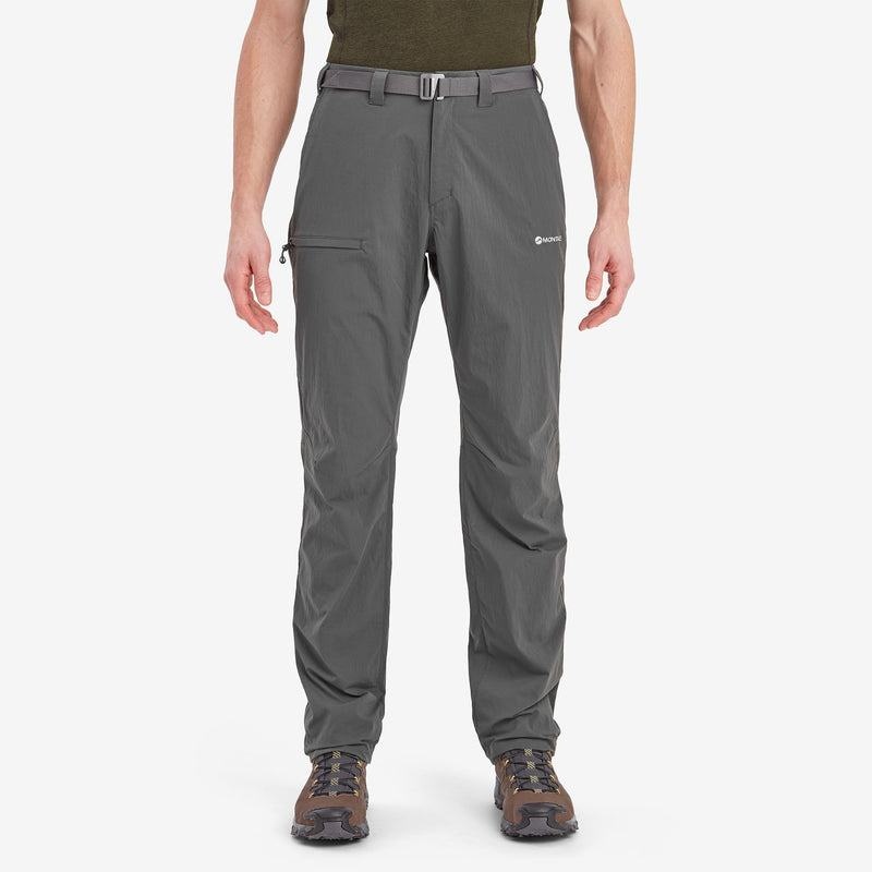 Dark Grey Men's Montane Terra Lite Pants | PLF2634LL