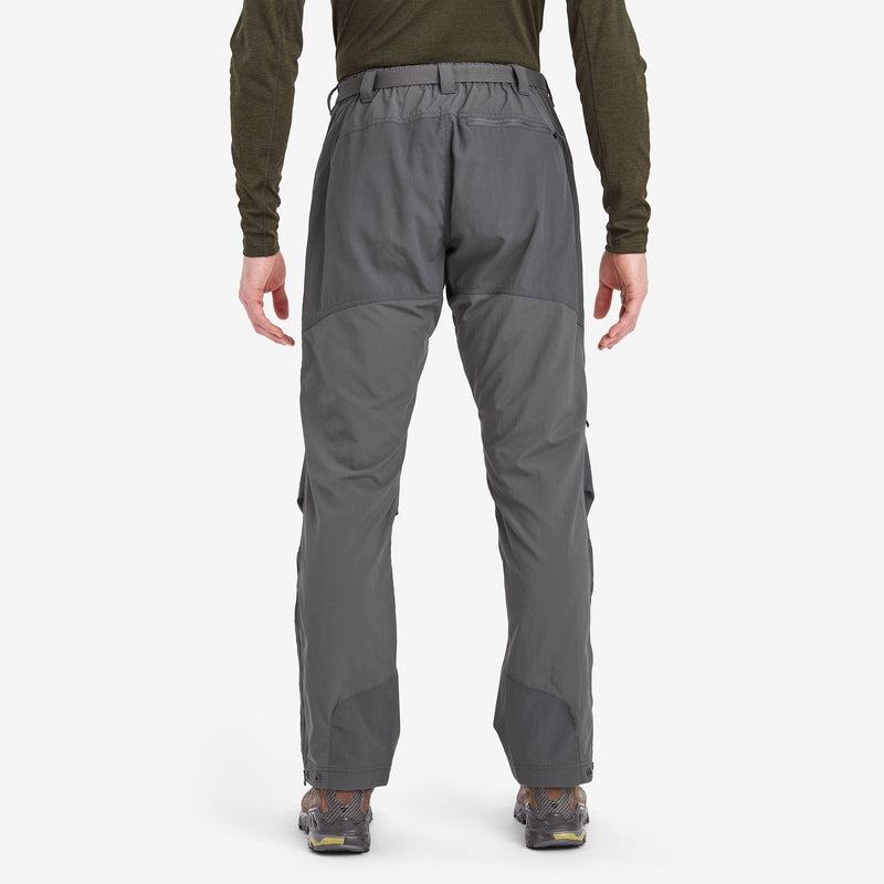 Dark Grey Men's Montane Terra Pants | WAY874LG