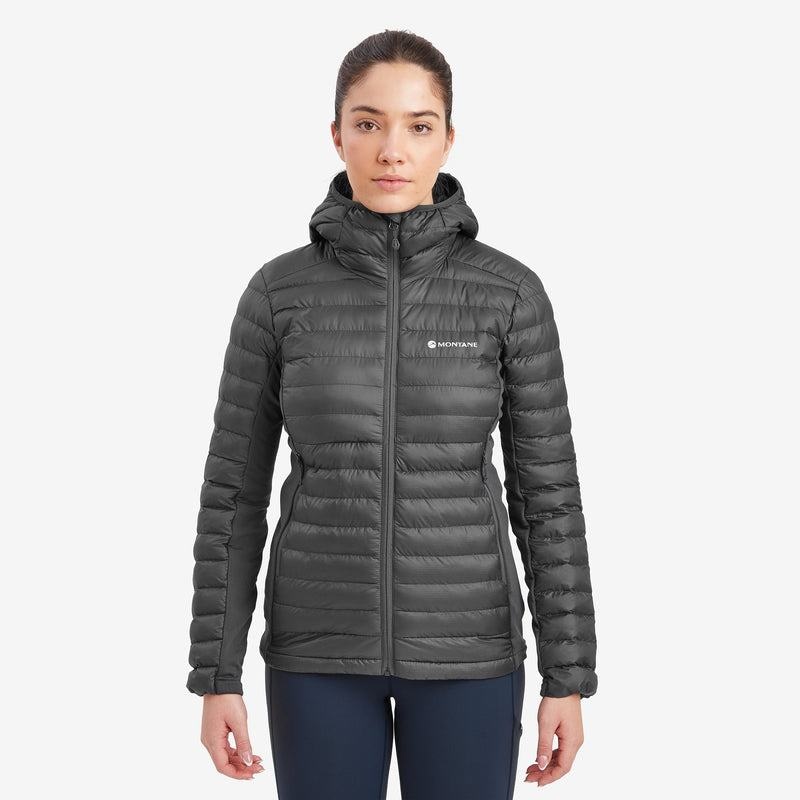 Dark Grey Women's Montane Icarus Lite Hooded Jackets | DLQ5354WE