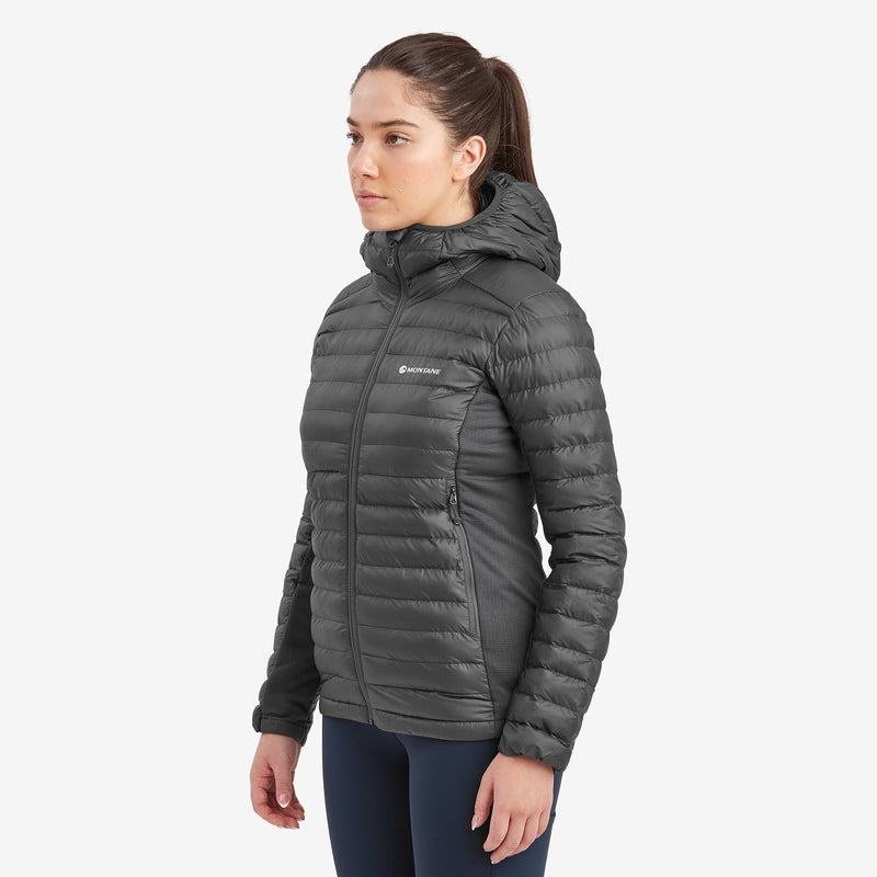 Dark Grey Women's Montane Icarus Lite Hooded Jackets | DLQ5354WE