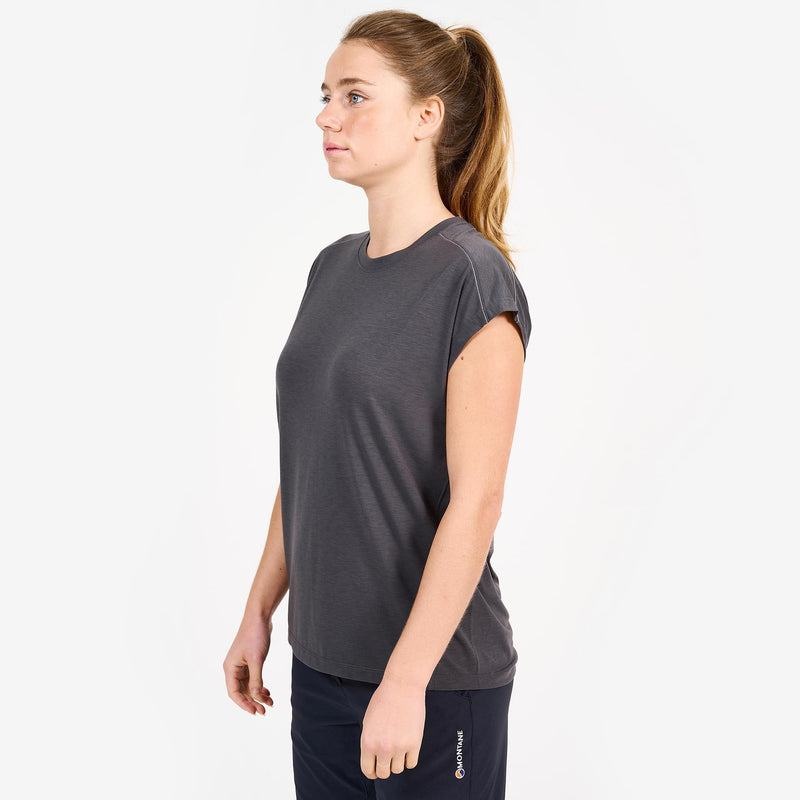 Dark Grey Women's Montane Mira T Shirts | AZG6129XL