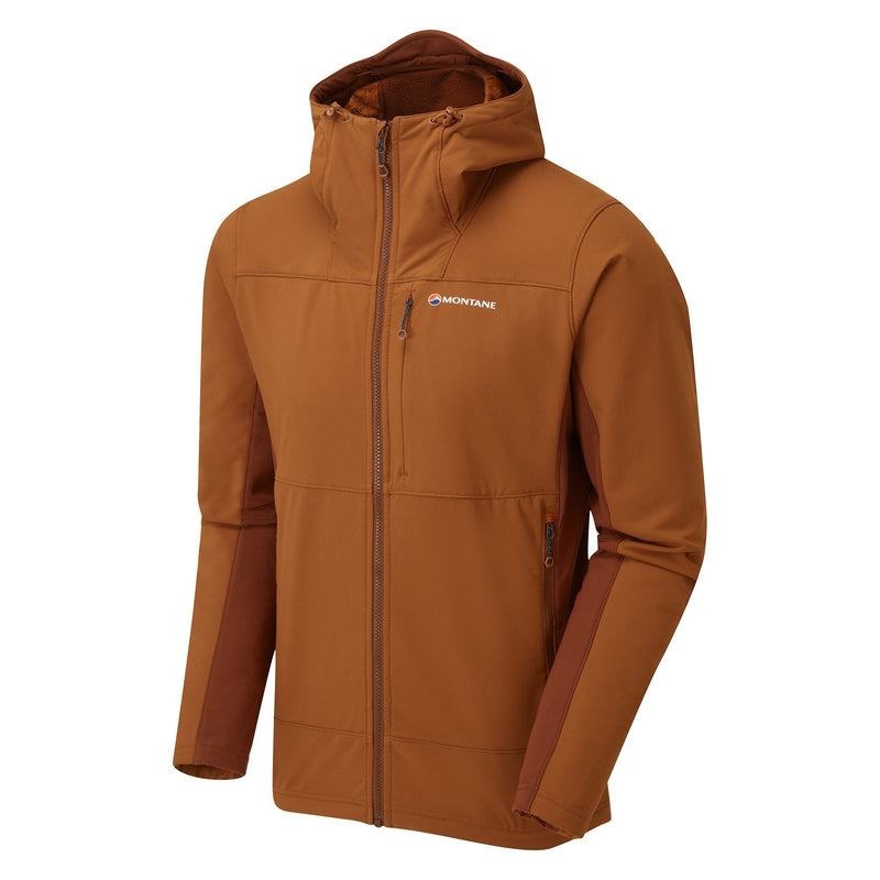 Dark Orange Men's Montane Krypton Softshell Jackets | SYF1946EX