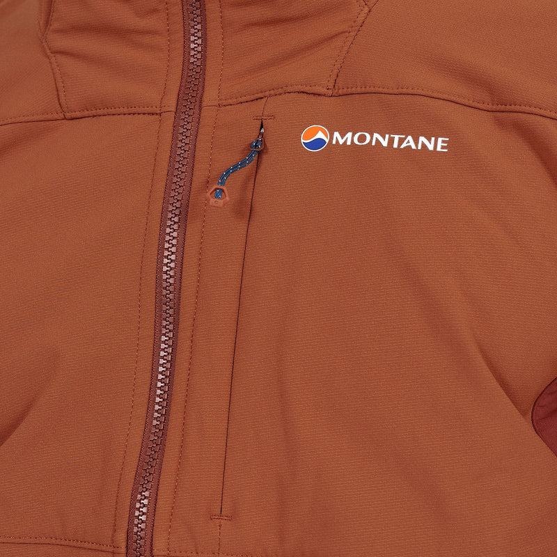 Dark Orange Men's Montane Krypton Softshell Jackets | SYF1946EX