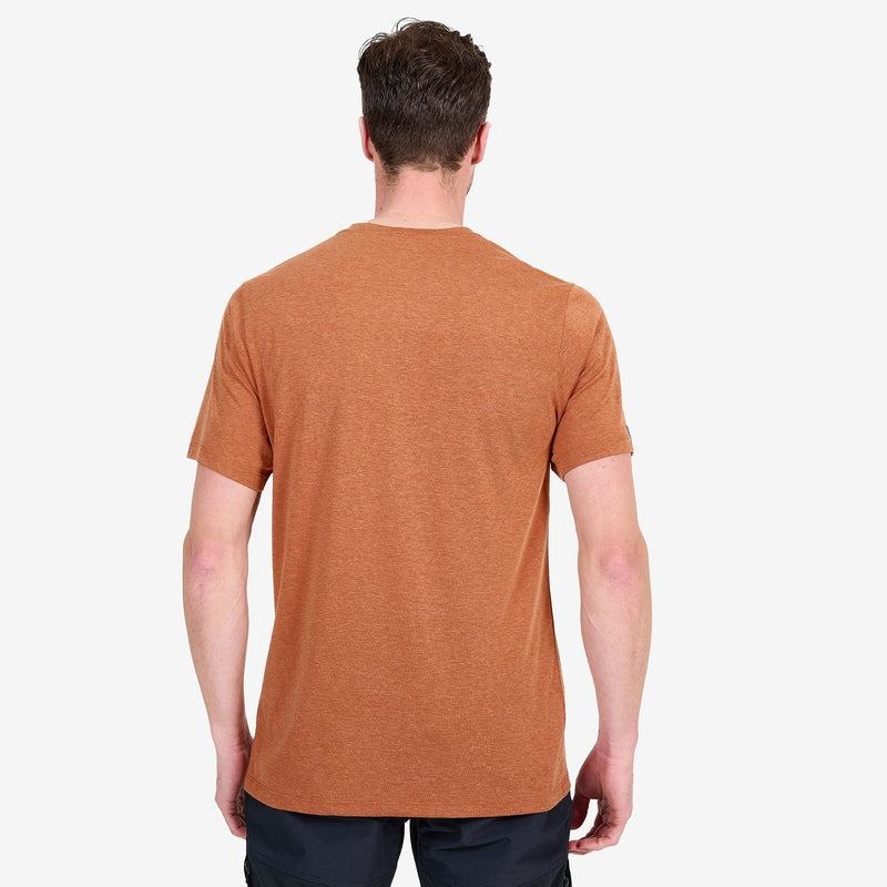 Dark Orange Men's Montane Phase T Shirts | CSB3297IY