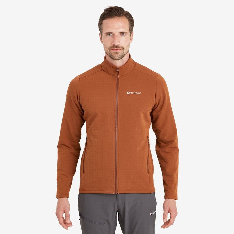 Dark Orange Men's Montane Protium XT Fleece Jackets | JAA3176LY