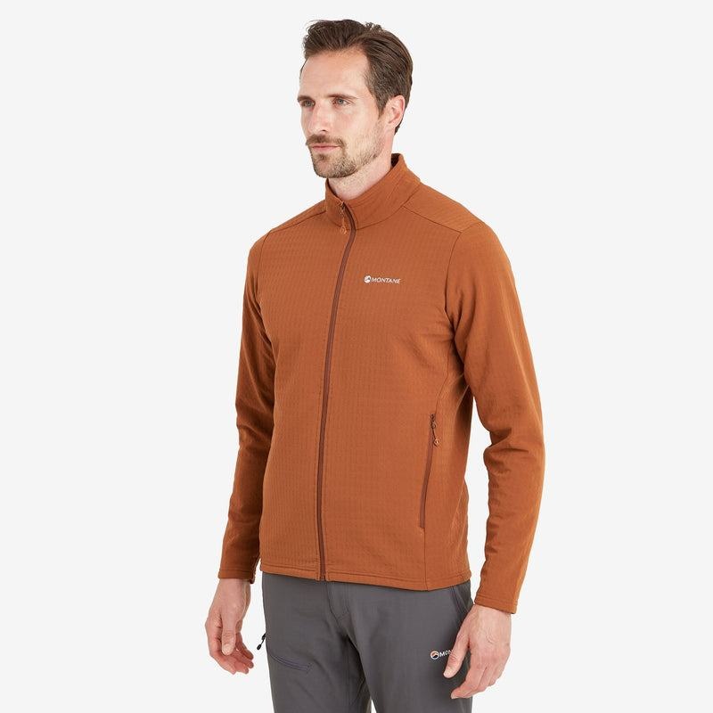 Dark Orange Men's Montane Protium XT Fleece Jackets | JAA3176LY