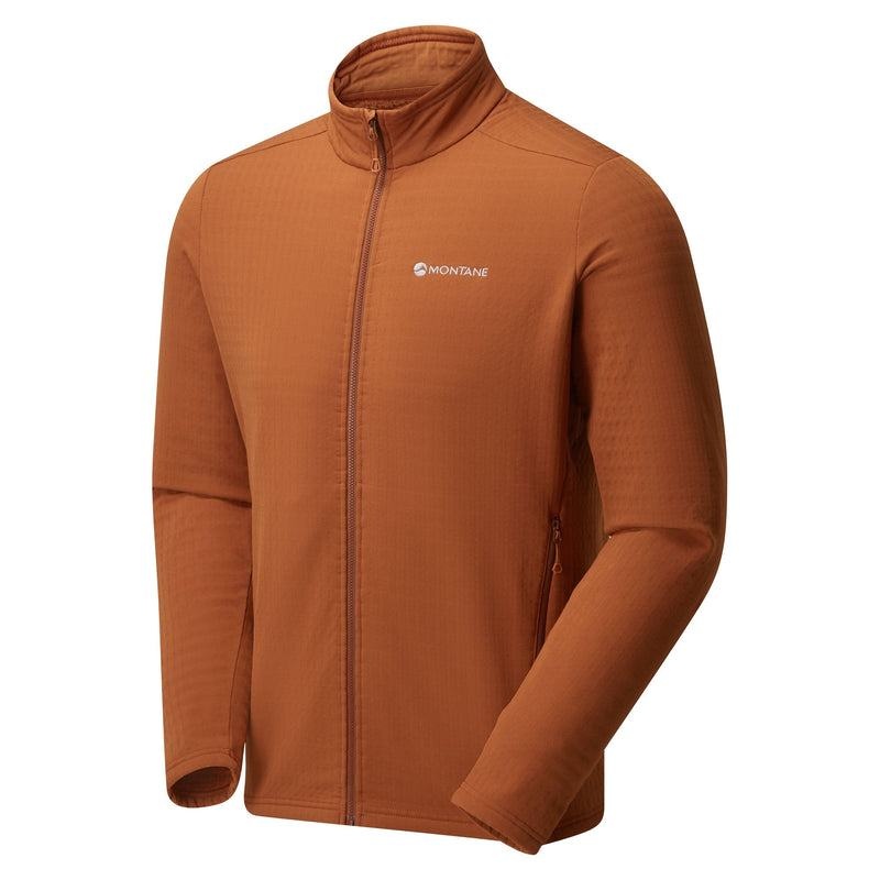 Dark Orange Men's Montane Protium XT Fleece Jackets | JAA3176LY