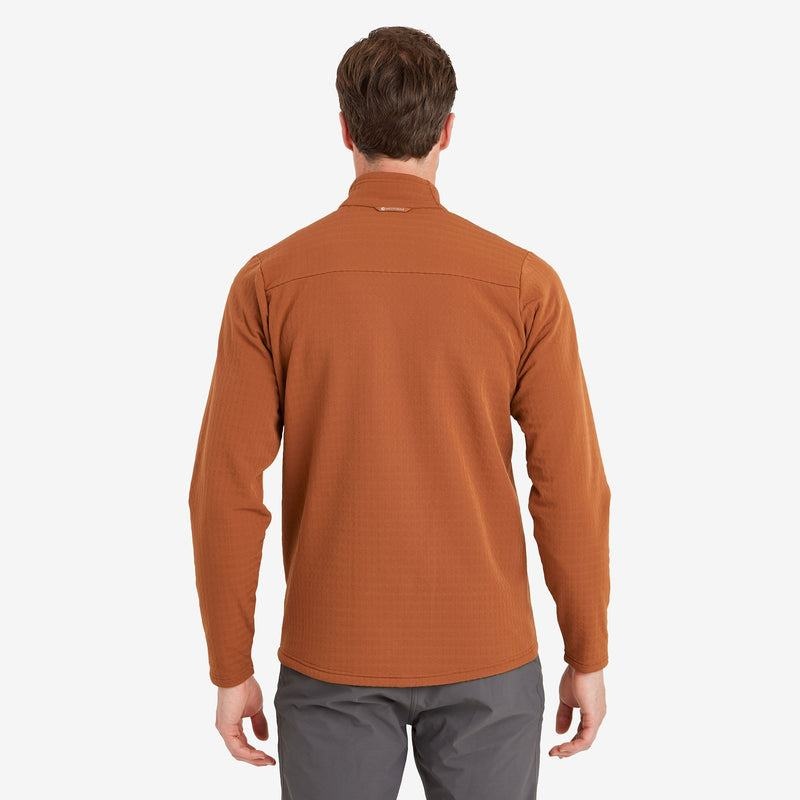 Dark Orange Men's Montane Protium XT Fleece Jackets | JAA3176LY