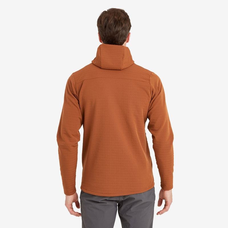 Dark Orange Men's Montane Protium XT Hooded Fleece Jackets | MKS6837YI