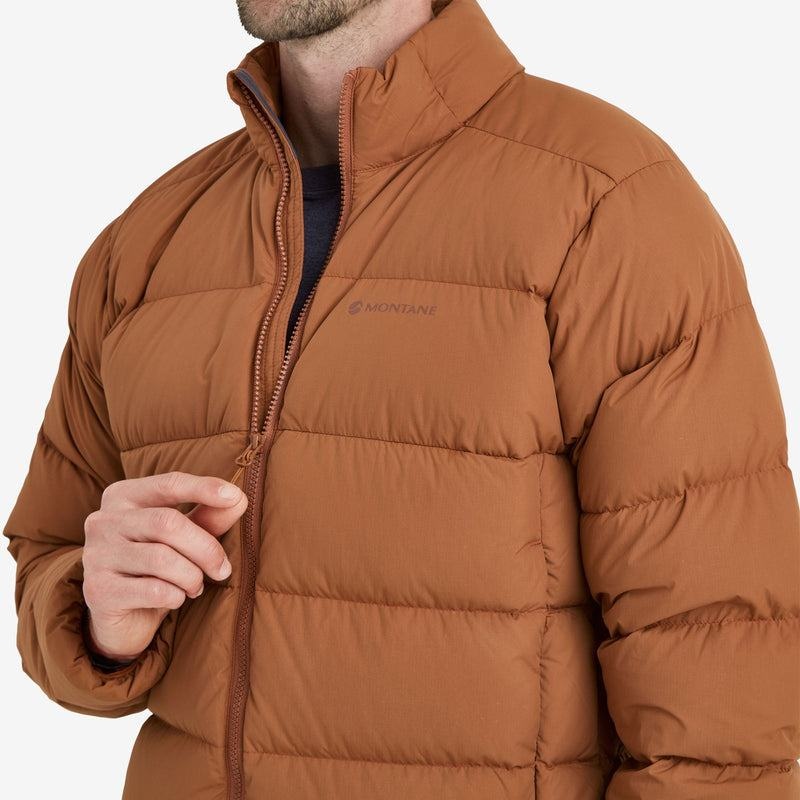 Dark Orange Men's Montane Tundra Down Jackets | RBF6446QD