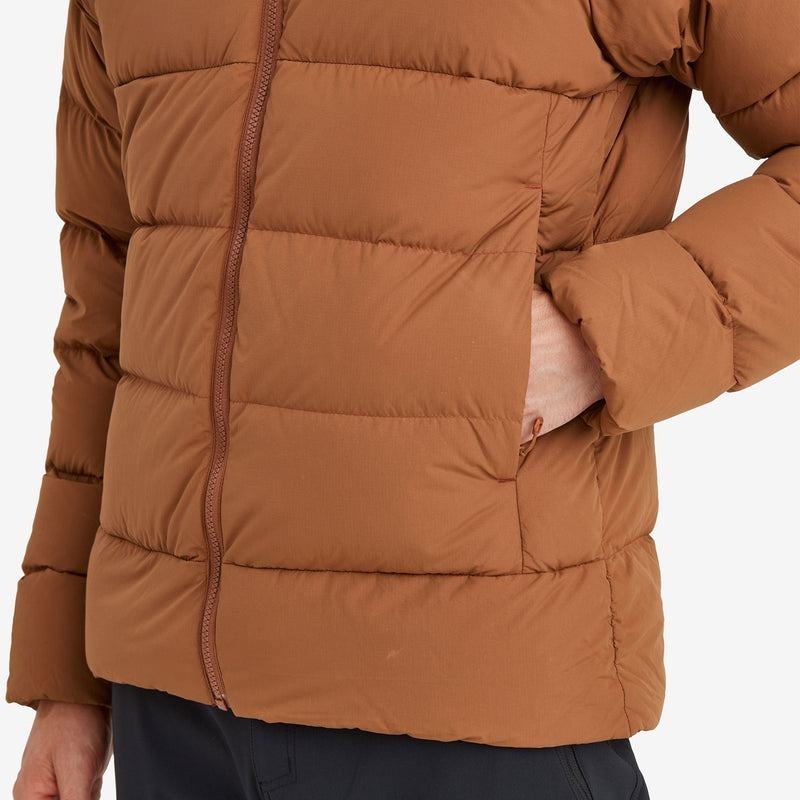 Dark Orange Men's Montane Tundra Down Jackets | RBF6446QD