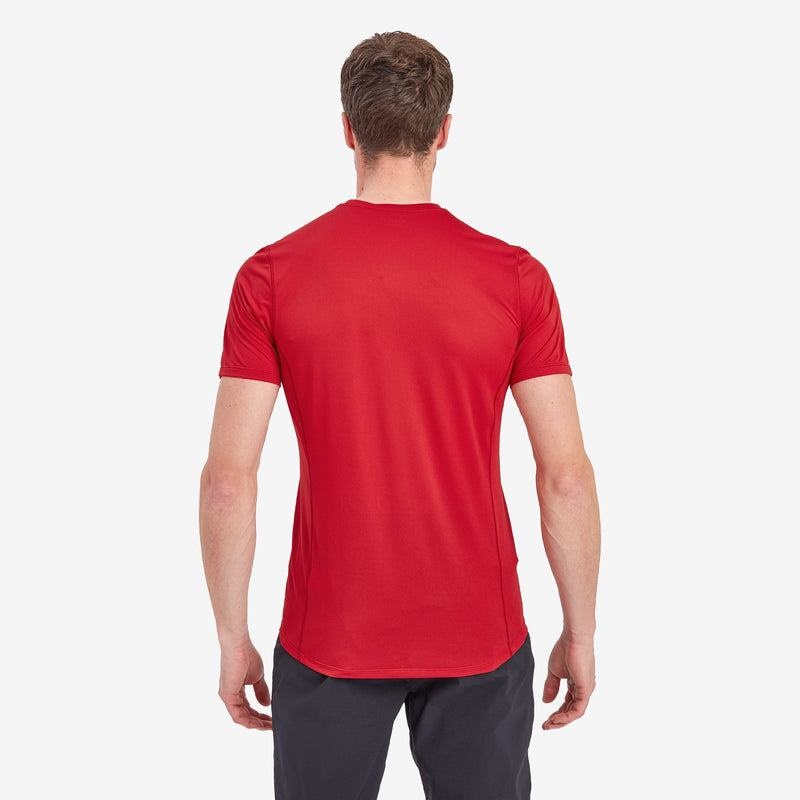 Dark Red Men's Montane Dart Lite T Shirts | TWA2248OR