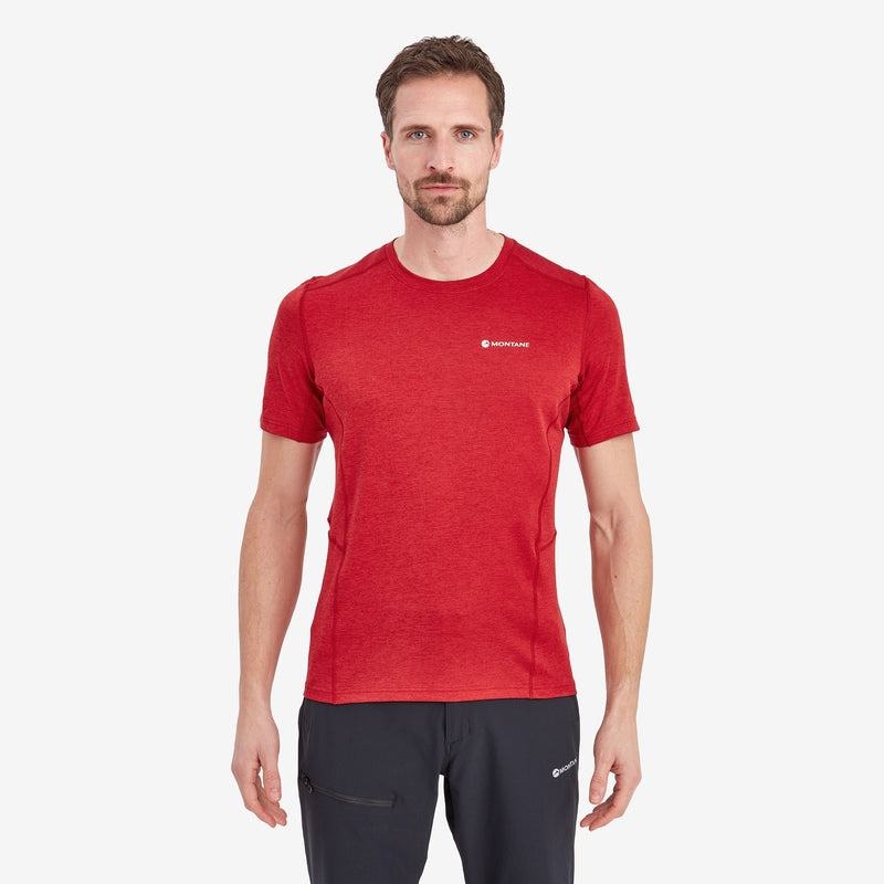 Dark Red Men's Montane Dart T Shirts | TFA5697OU