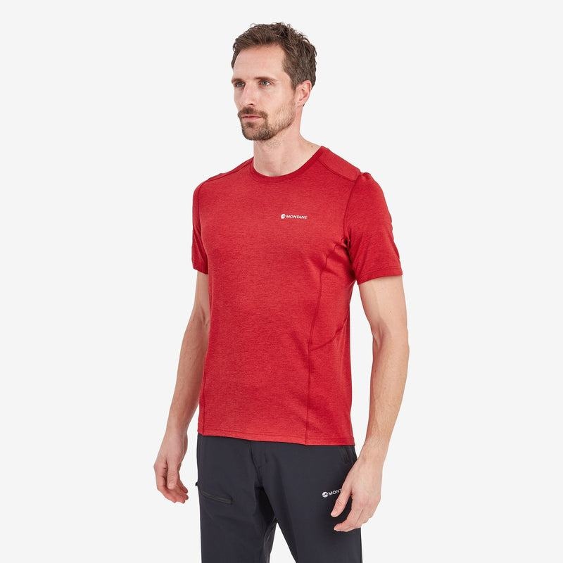 Dark Red Men's Montane Dart T Shirts | TFA5697OU