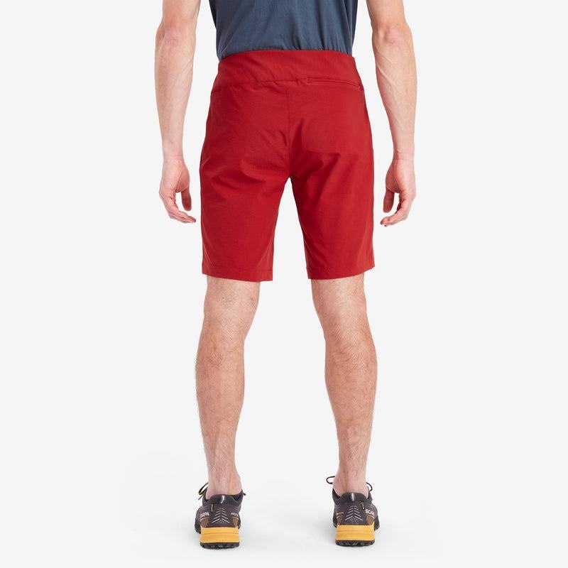 Dark Red Men's Montane Dynamic Lite Shorts | PZV5537CO