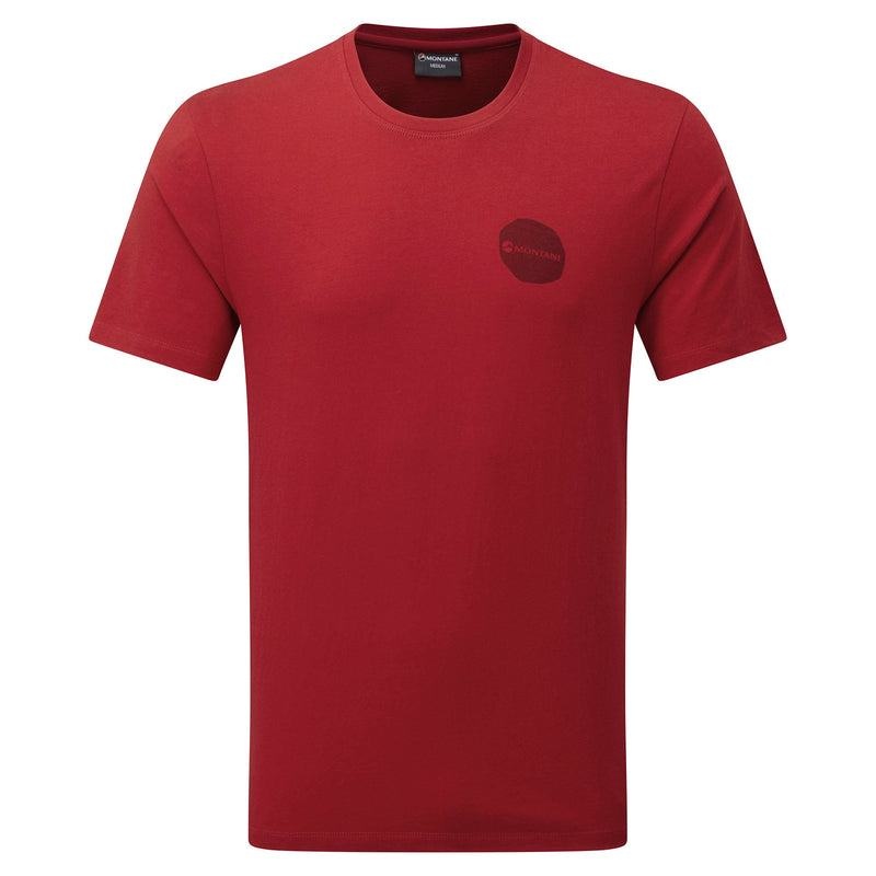 Dark Red Men\'s Montane Transpose T Shirts | FTY8993YN