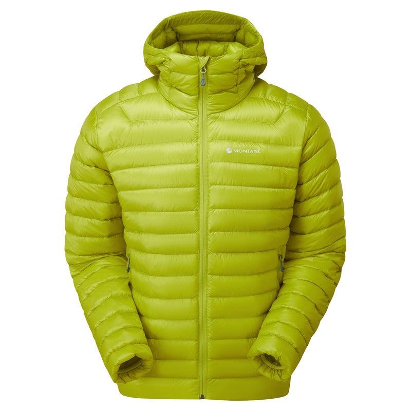 Green Men\'s Montane Anti-Freeze Hooded Down Jackets | BJQ5393VB