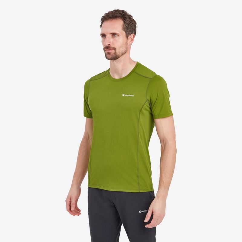 Green Men's Montane Dart Lite T Shirts | VHO3567AU