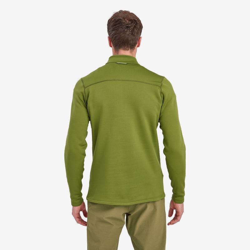 Green Men's Montane Fury Zip Pull-On Fleece | RQD5150II