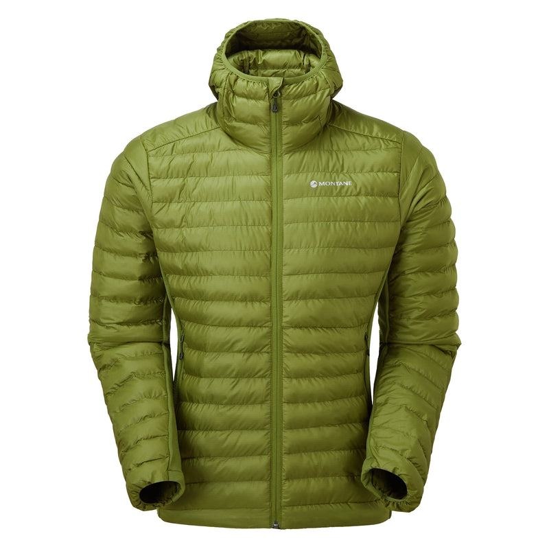 Green Men\'s Montane Icarus Lite Hooded Jackets | VAD1317LW