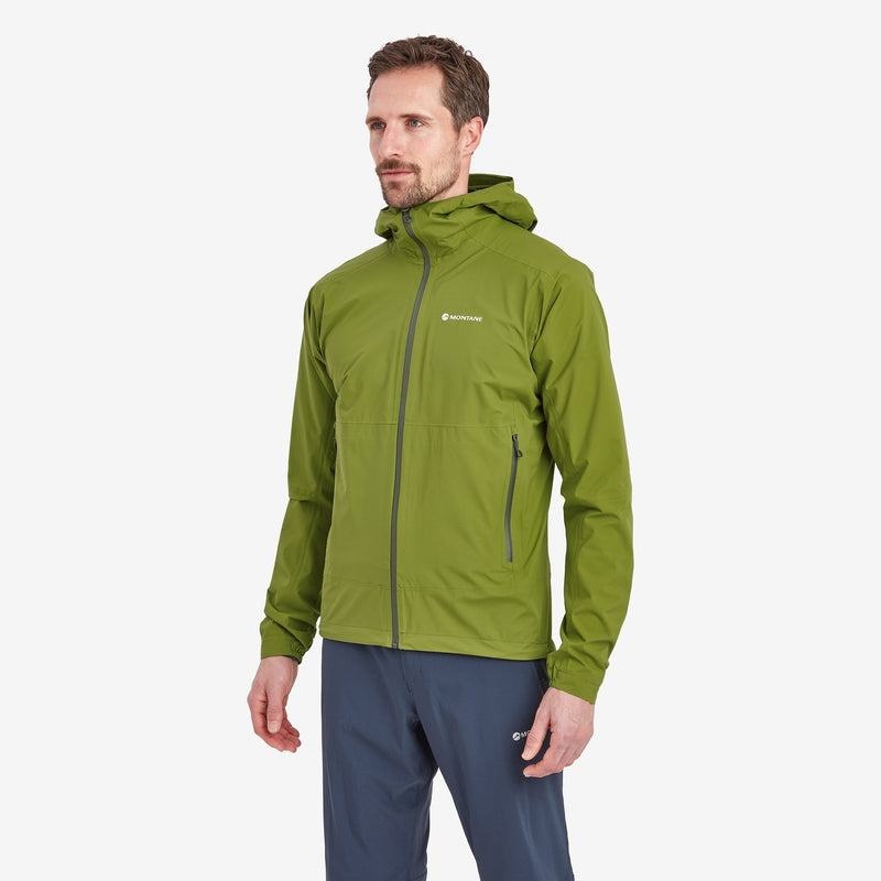 Green Men's Montane Minimus Lite Waterproof Jackets | KJU7255KG