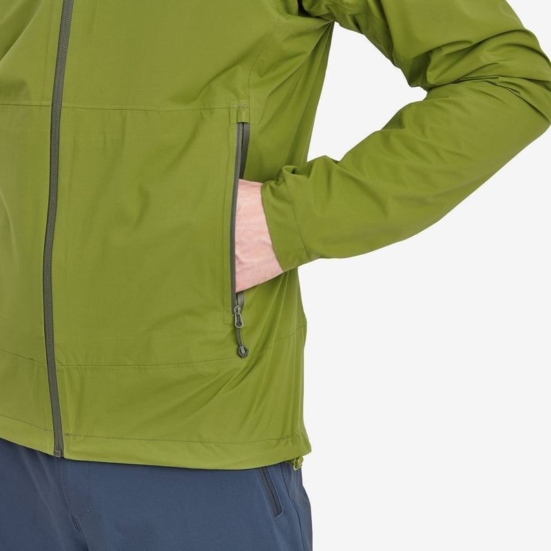 Green Men's Montane Minimus Lite Waterproof Jackets | KJU7255KG