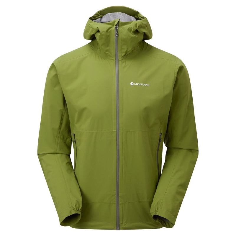 Green Men\'s Montane Minimus Lite Waterproof Jackets | KJU7255KG