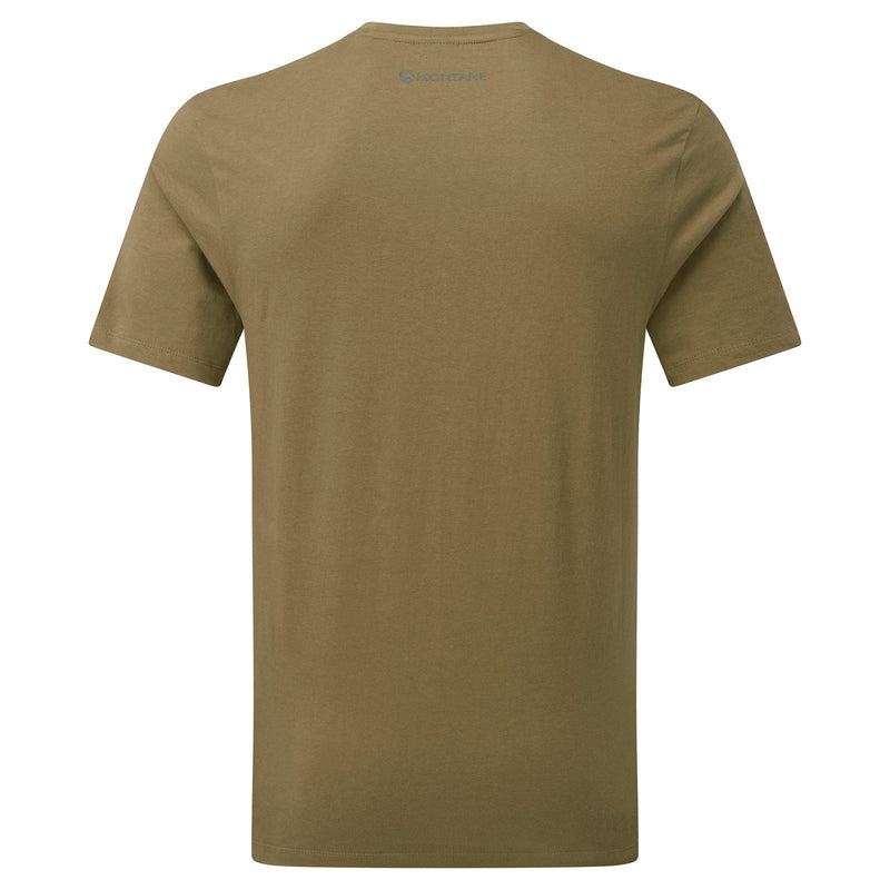 Green Men's Montane Mono Logo T Shirts | ANJ6253VS