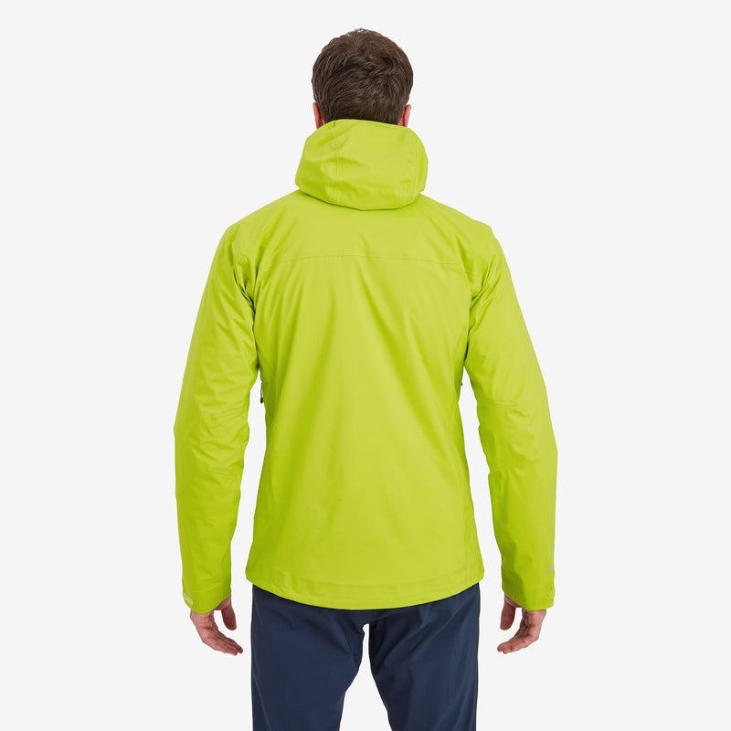 Green Men's Montane Phase Lite Waterproof Jackets | MQE5637OZ