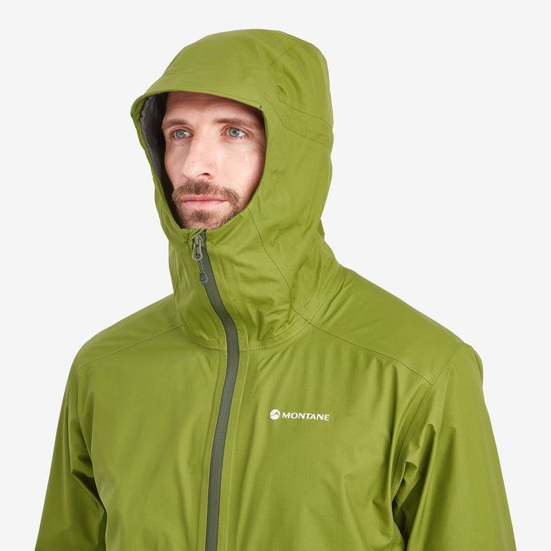 Green Men's Montane Spirit Lite Waterproof Jackets | IEH4696OP